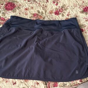 Free Fly Gray/ Blue Athletic Skort Large Excellent